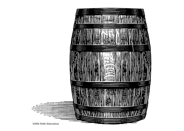 wine barrel